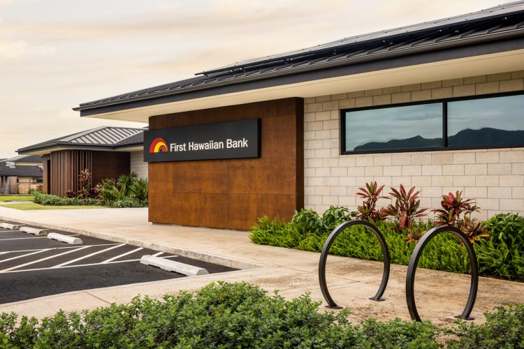 First Hawaiian Bank Lihue - Architectural and Interior Photography on Kauai