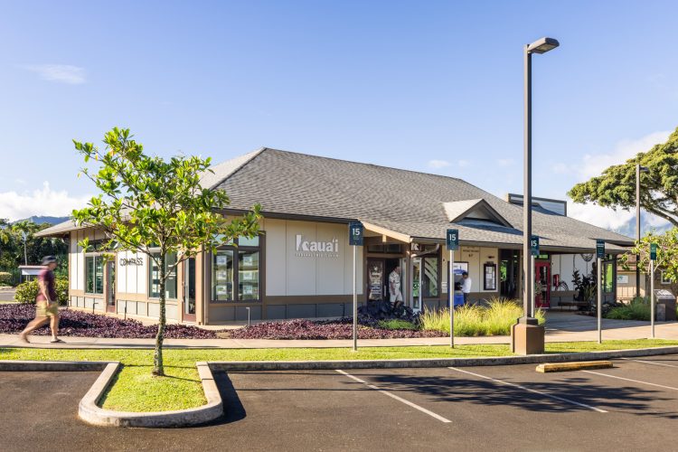 Ahuimanu Shopping Center | Retail Architecture Photography in Kauai
