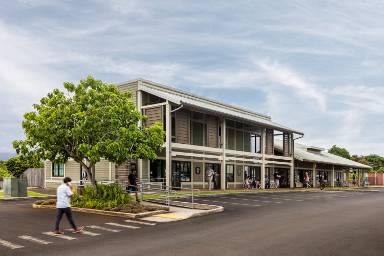 Ahuimanu Shopping Center | Retail Architecture Photography in Kauai