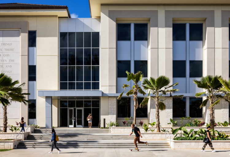 Hawaii Educational Architecture Photos - BYU Science Building