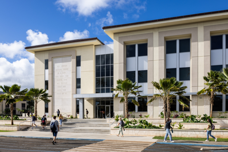 Hawaii Educational Architecture Photos - BYU Science Building