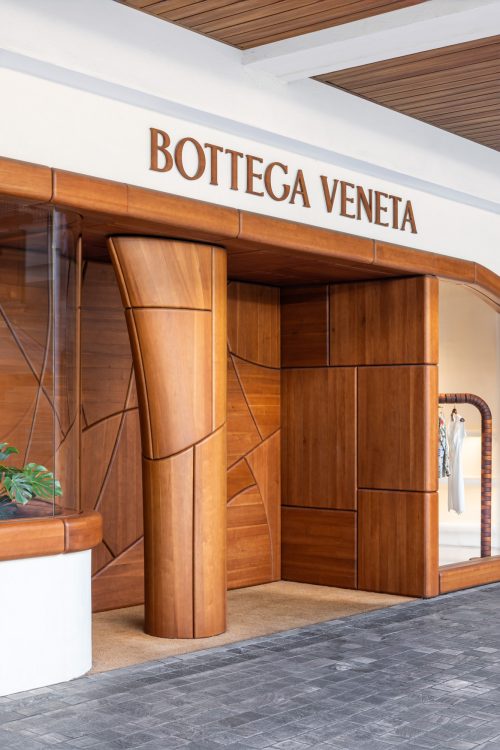 Bottega Veneta at Ala Moana Center – Luxury Retail Architecture Photography in Honolulu, Hawaii