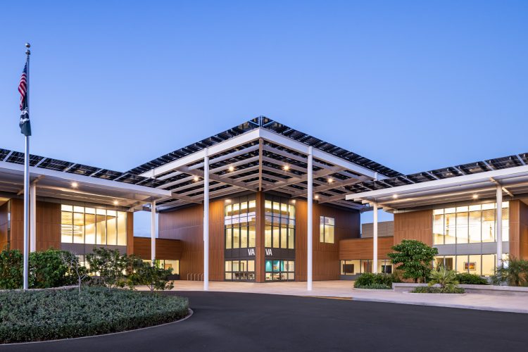 Daniel K. Akaka VA Clinic – Healthcare Architecture Photography in Hawaii