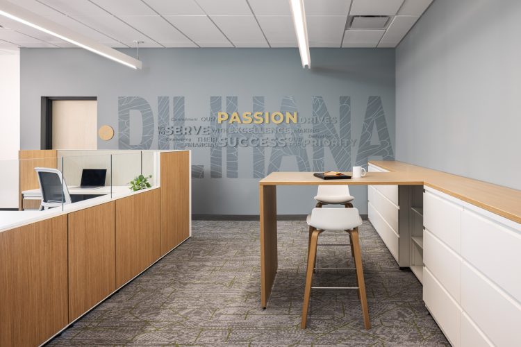 Workplace Interior Architecture Photography - HFS Federal Credit Union in Hilo, Hawaii