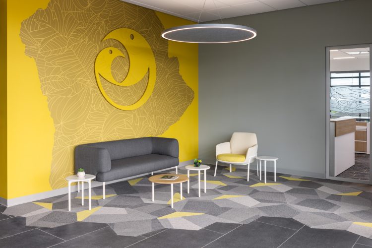 Workplace Interior Architecture Photography - HFS Federal Credit Union in Hilo, Hawaii