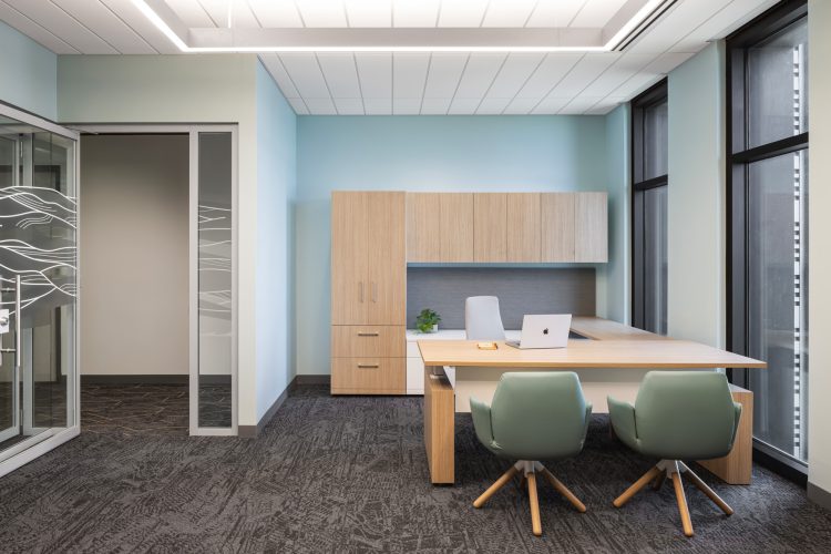 Workplace Interior Architecture Photography - HFS Federal Credit Union in Hilo, Hawaii