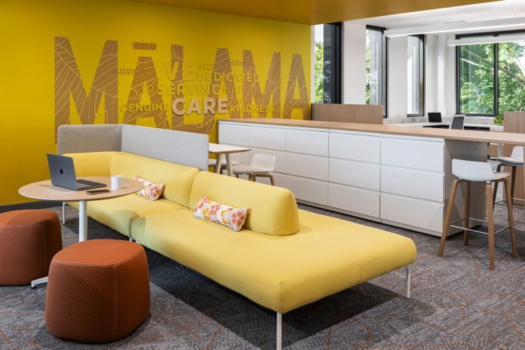 Workplace Interior Architecture Photography - HFS Federal Credit Union in Hilo, Hawaii