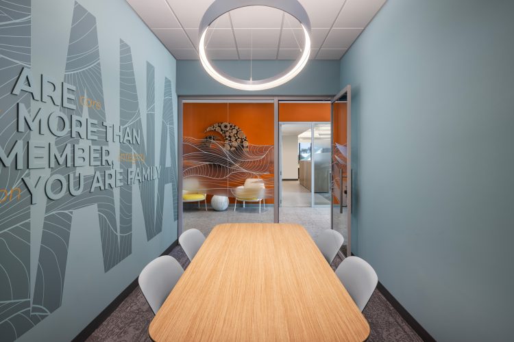 Workplace Interior Architecture Photography - HFS Federal Credit Union in Hilo, Hawaii