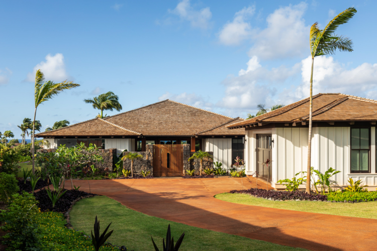 Hawaii Architecture Photography | Kauai Custom Home Build