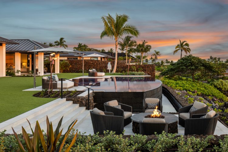 Big Island Interior Design Photography - Kohanaiki Resort Residence by Light Wave Designs