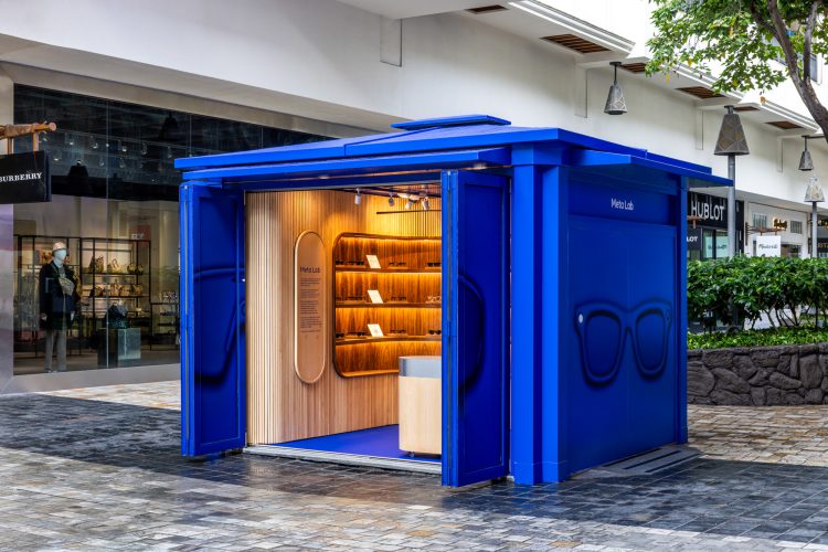 Meta Lab Kiosk Ala Moana – Experiential Retail Architecture Photography in Honolulu, Hawaii