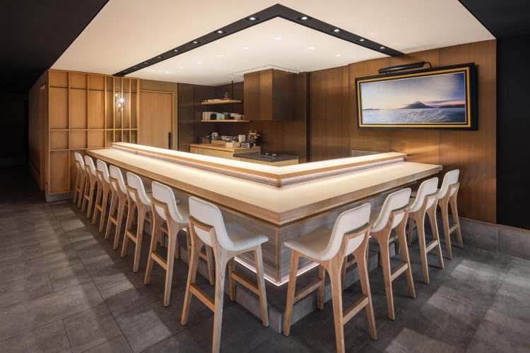 Yohei Sushi Kahala — Restaurant Interior Photography in Hawaii